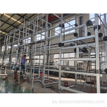 Sistema de secado de cascos de fundición Dongsheng